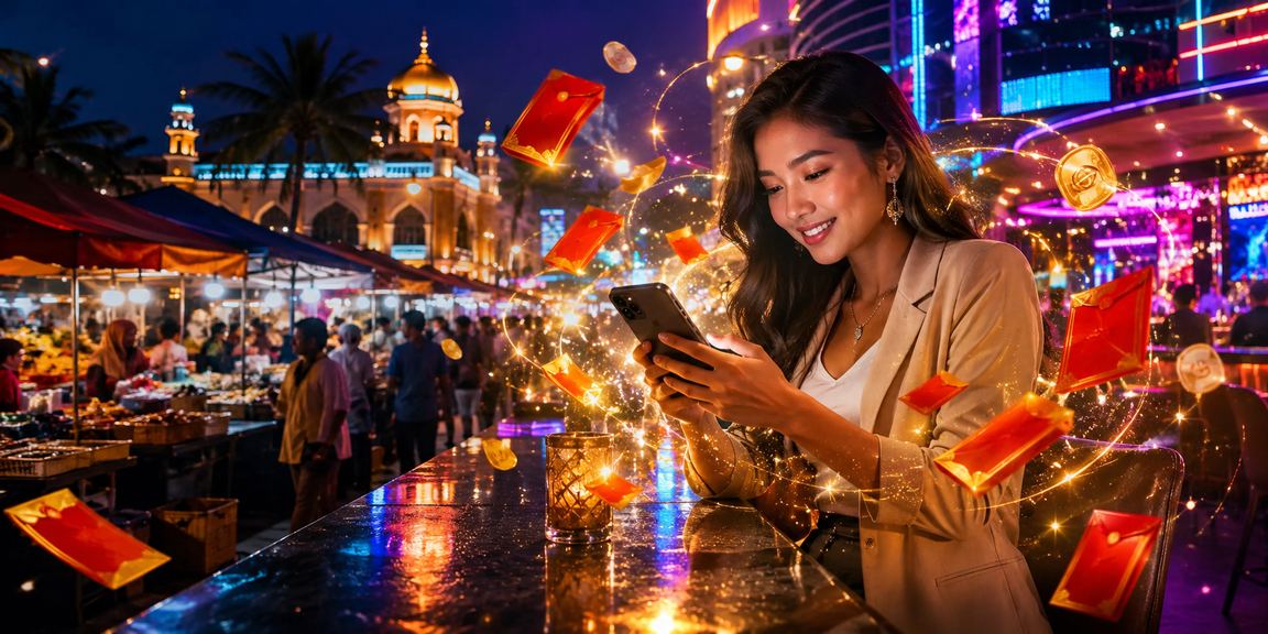 Sampul merah bonus Tahun Baru Cina kasino dalam talian di Kota Bharu
