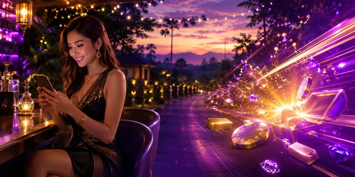 Pemain Malaysia bermain kasino Baccarat melalui telefon mudah alih dengan selesa